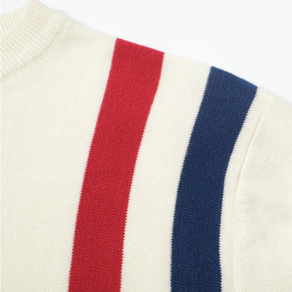 Men's Knit Long Sleeve with Yacht Stripes